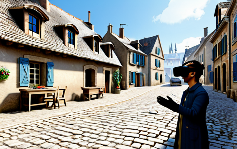 프랑스어 프랑스어와 AI 번역기 - **Prompt 1: Seamless AI Translation in a Parisian Cafe**
    "A vibrant, realistic image of a person...